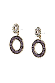 Gemstone Drop Earrings | OROSHE