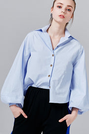 Amanda Balloon Sleeve Shirt | OROSHE