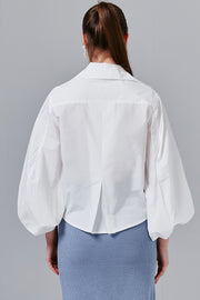 Amanda Balloon Sleeve Shirt | OROSHE