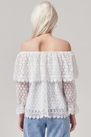 Crochet Off the Shoulder Top | OROSHE