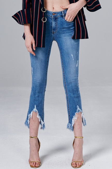 Diane Frayed Jeans | OROSHE