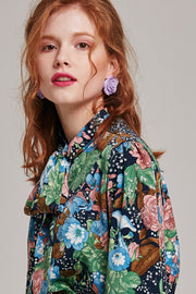 Rose Statement Earrings | OROSHE