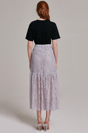 Georgia Lace Maxi Skirt | OROSHE