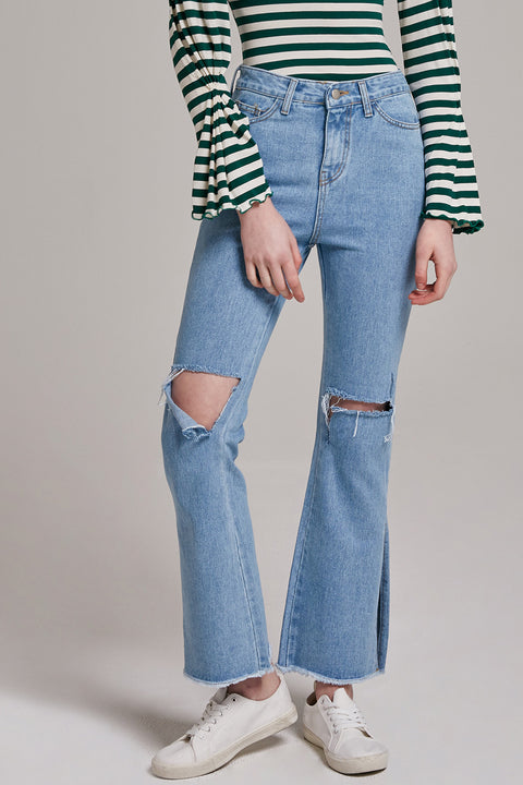 Brandy Bell-Bottom Jeans | OROSHE