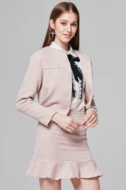 Taylor Tweed Blazer & Skirt Set | OROSHE