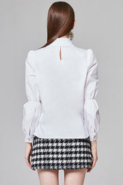 Caroline Ruffle Blouse | OROSHE