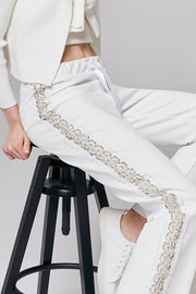 Sarah Embellished Track Pants | OROSHE