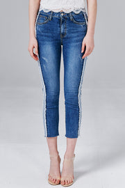 Judy Side Stripe Jeans