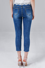 Judy Side Stripe Jeans