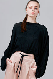 Leslie Tie-Back Oversized Top