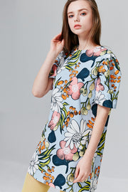 Mia Floral Print Mini Dress | OROSHE