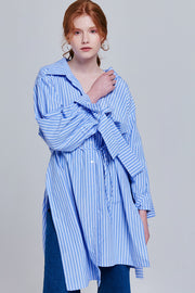 Padma Oversized Button-Up Shirt | OROSHE
