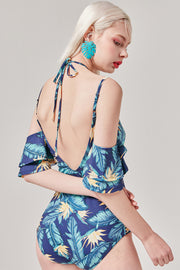 Palm Leaf One Piece Swimsuit | OROSHE