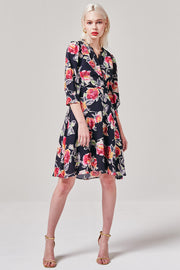 Tasha Rose Midi Dress | OROSHE